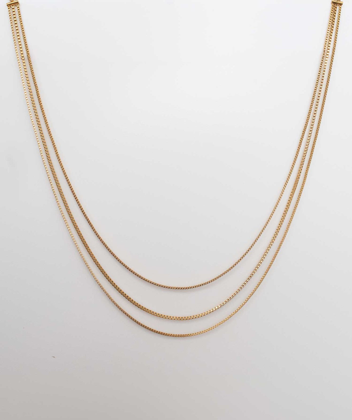 3 Layers Link Chain Necklace